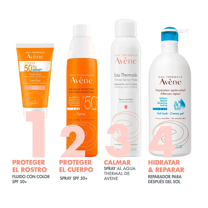 Avène Sun Fluid SPF50+ Farbe 50 ml