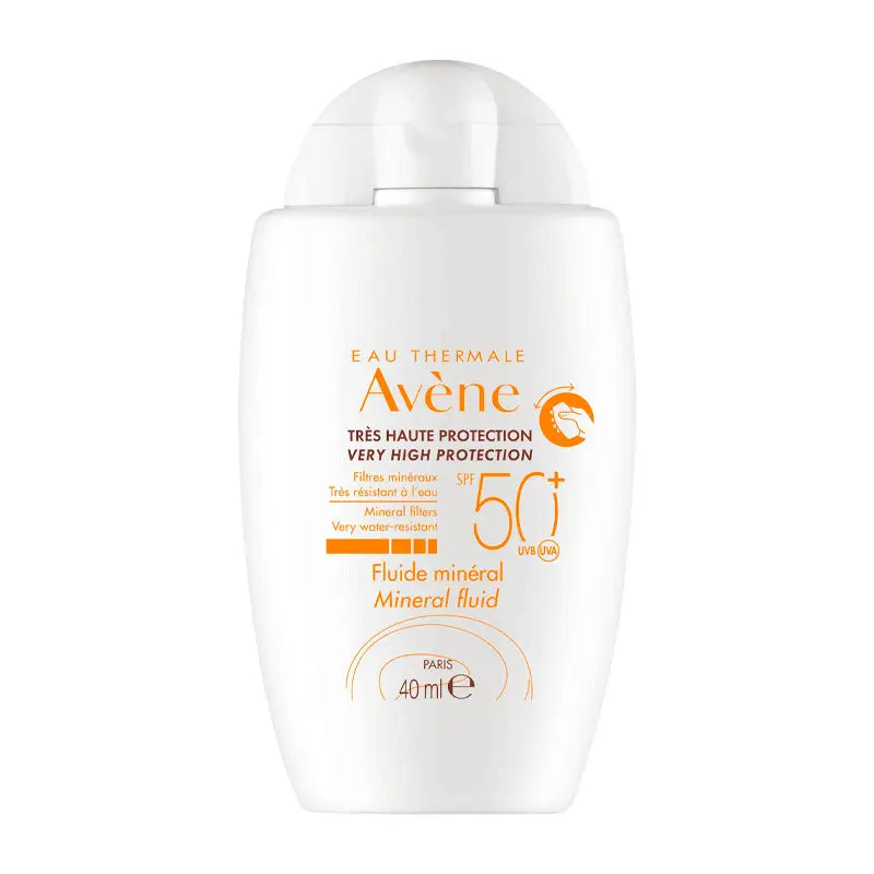 Avène Sunscreen Mineral Fluid SPF 50+ 40 ml