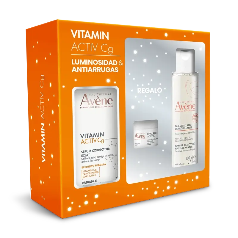 Avène Pack Serum Vitcg+Water Mic 100Ml+Minicr Hab3 Fcia Av 24