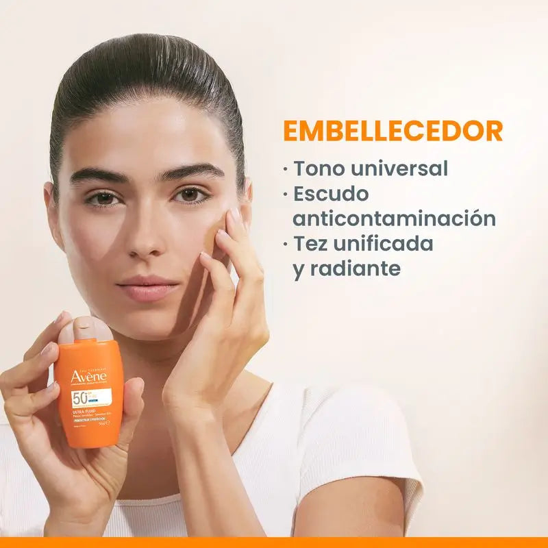 Avène Ultra Fluid Mat Perfect mit Farbe Spf50+, 50 ml