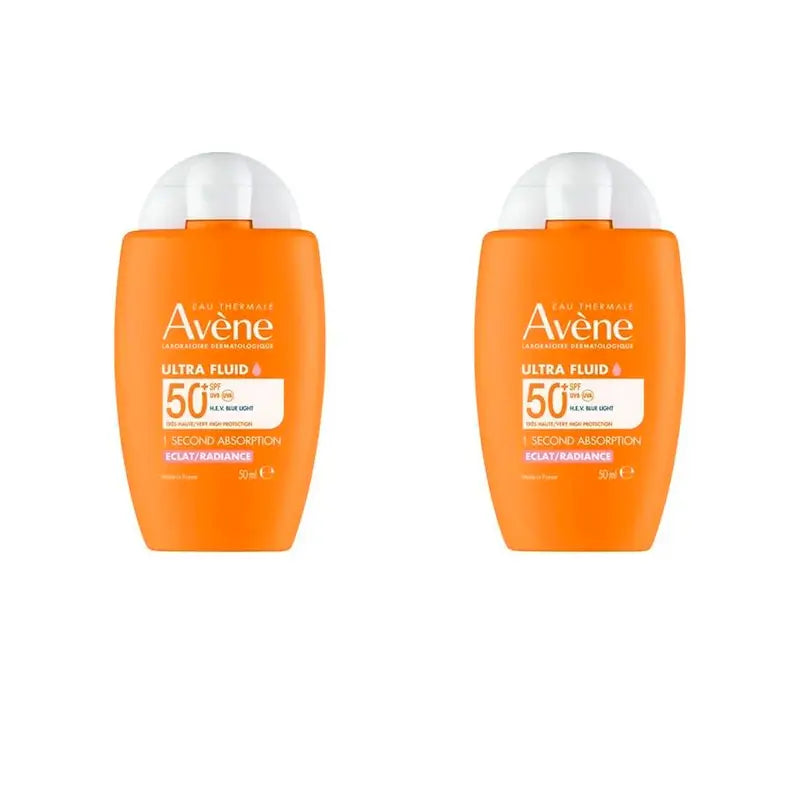 Avène Ultra Radiance Fluid Spf50+, 2X50 Ml