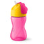 Avent Learning Glass Straw 300 ml Girl +12 Months