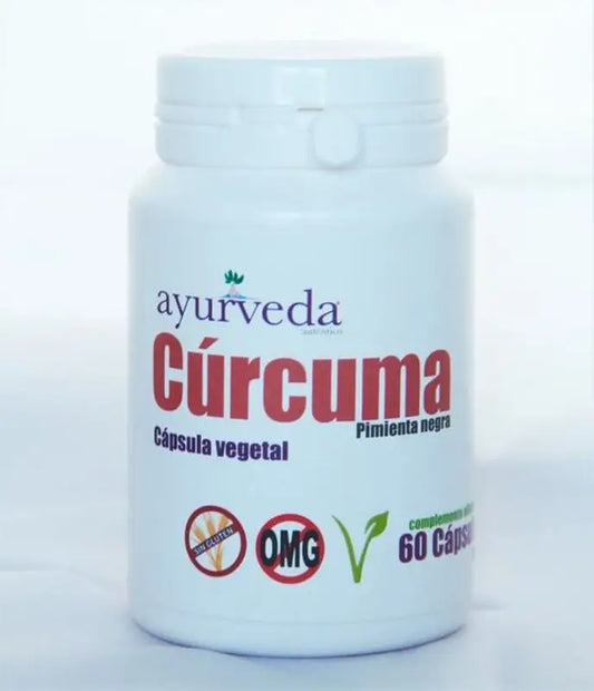 Ayurveda Curcumin With Pepper, 60 Capsules