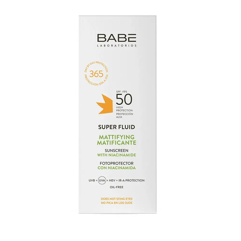 Babé Super Mattierendes Fluid Spf50, 50Ml