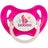 Baboo Symmetrische Silikon Schnuller, Glow In The Dark, 6+ Monate Rosa