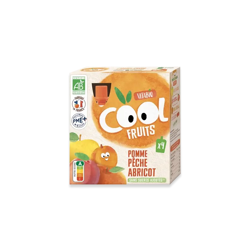 Babybio Apple Strawberry 130G , 130 grams