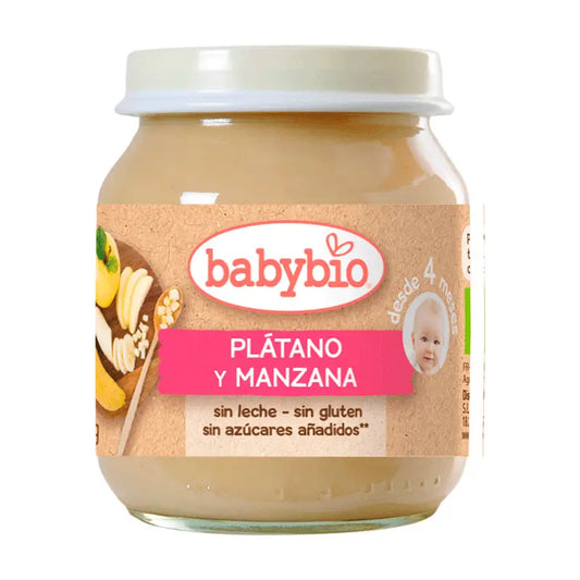Babybio Banana and Apple - 130 g
