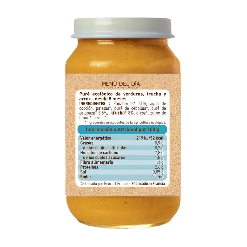 Babybio Traditionelles Forellenmenü, 200 g
