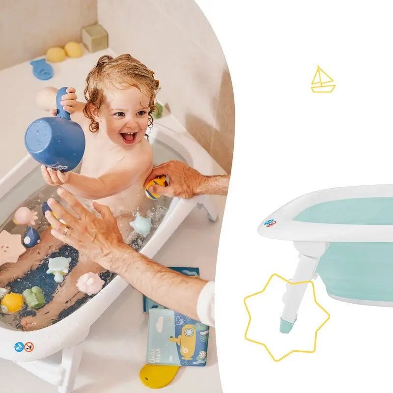 Badabulle Compact Faltbare Badewanne