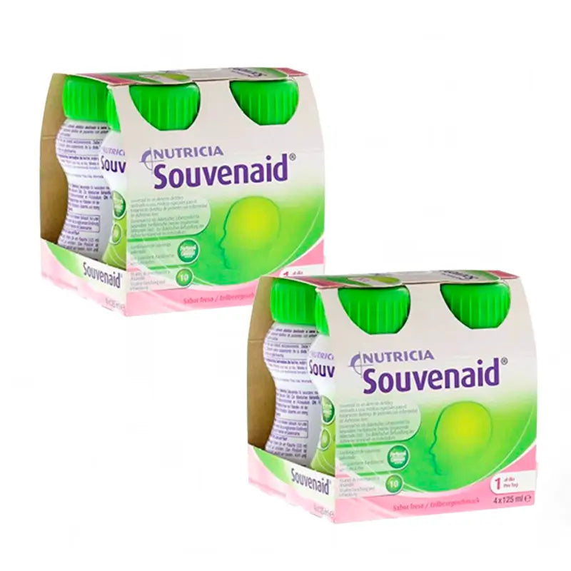 Nutricia Souvenaid Smoothies Strawberry Flavour, 8 units x 125 ml