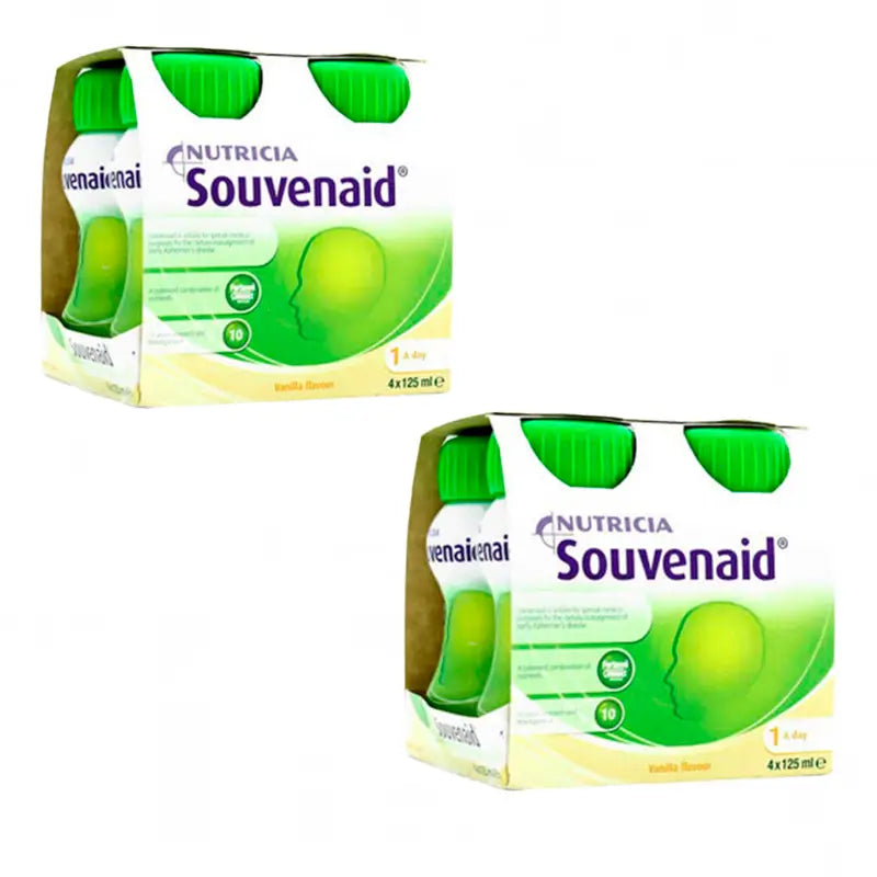 Nutricia Souvenaid Smoothies Vanilla Flavour, 8 units x 125 ml