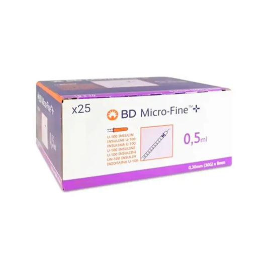Bd Plastipak Pack Insulin Spritze Microfine 10 Einheiten, 10 x 25 Stk.