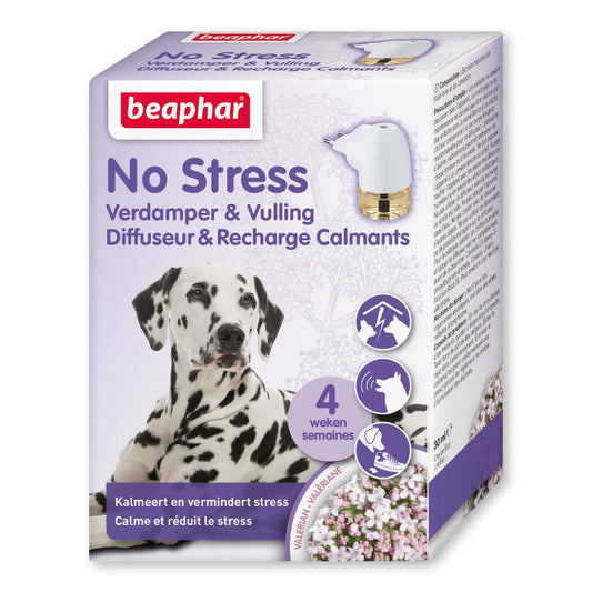 Beaphar Calming No Stress Hundediffusor Pack & Nachfüllung, 30 ml