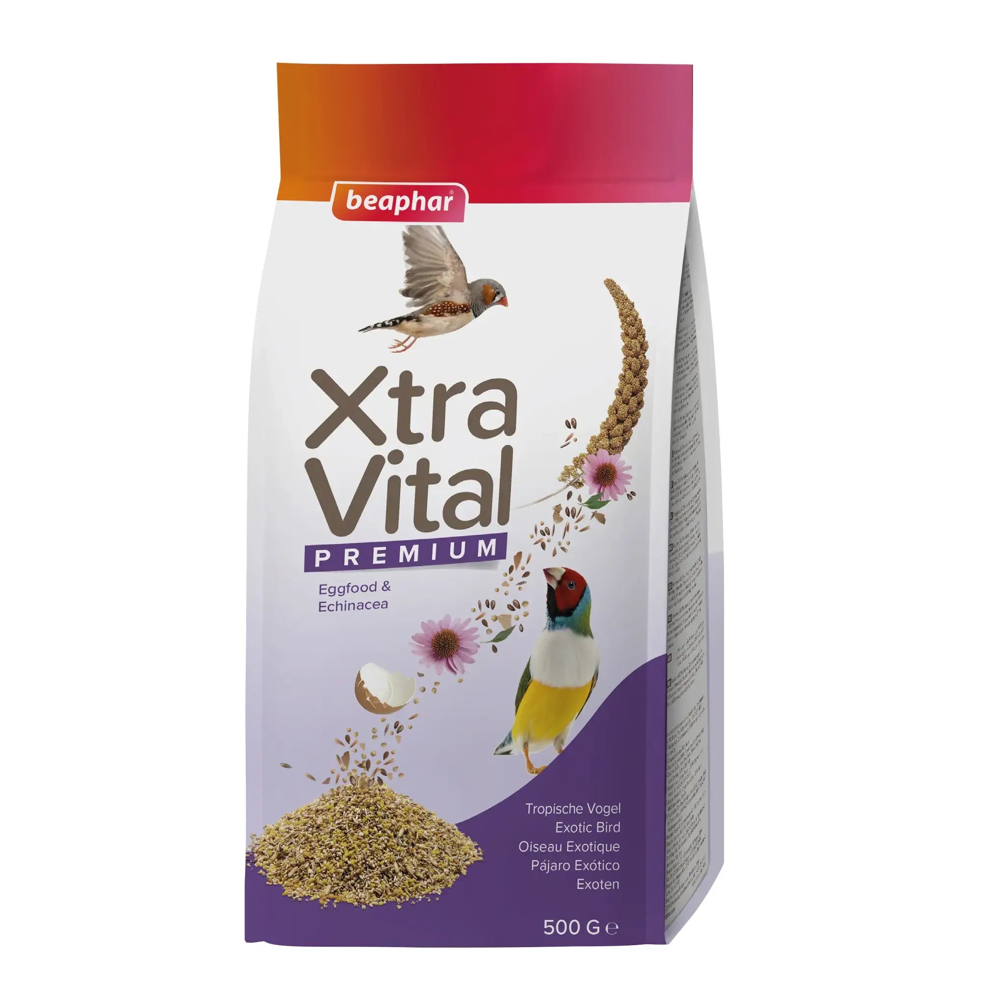 Beaphar Xtravital Exotische Vögel, 500 g
