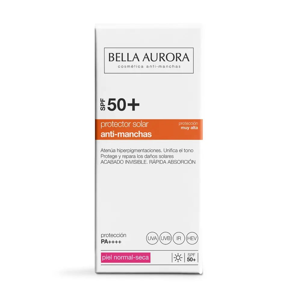 Bella Aurora Anti-Blemish Sunscreen Spf50+. Normal-trockene Haut, 50 ml