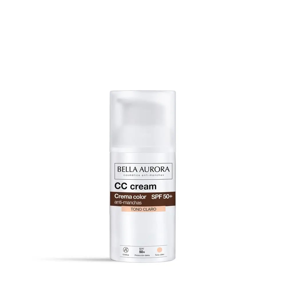Bella Aurora CC Creme SPF 50+ Heller Farbton 30 ml