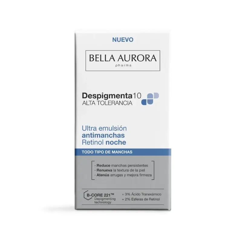 Bella Aurora Despigmenta10 - Ultra Anti-Blemish Retinol Nacht Emulsion