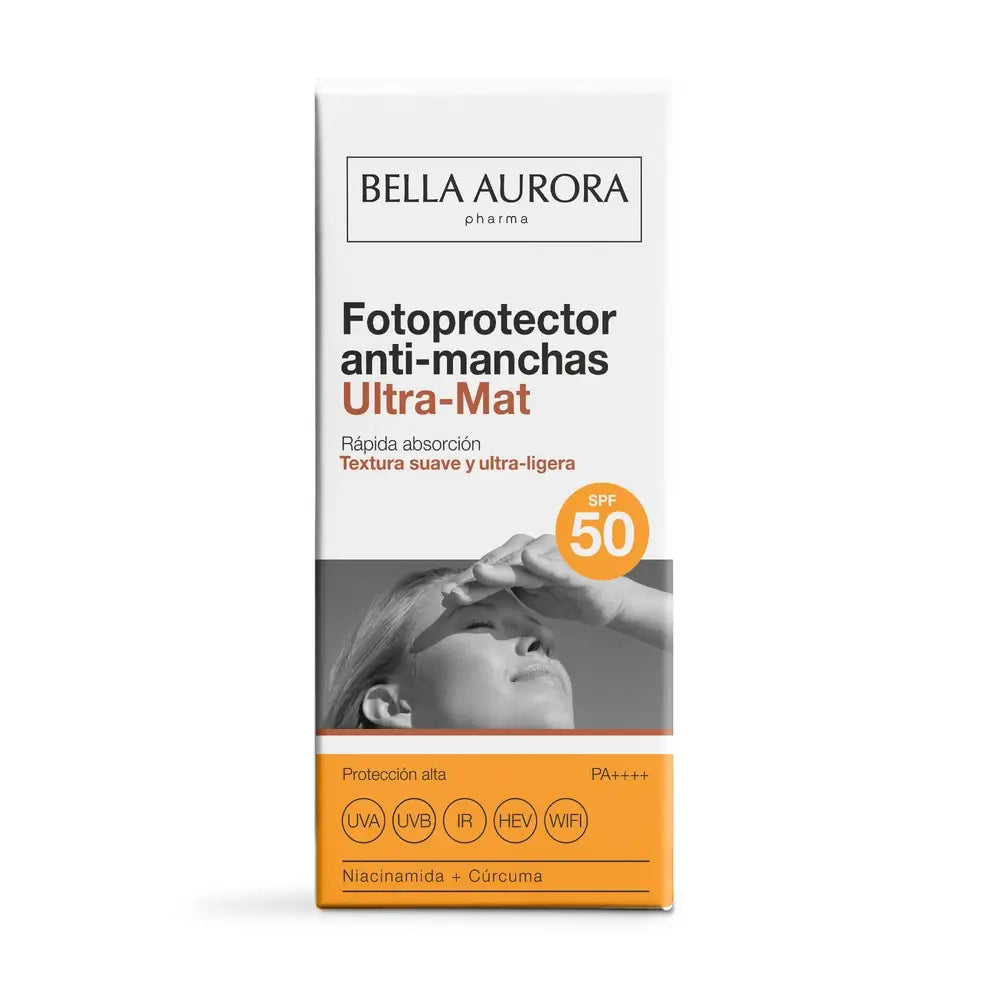 Bella Aurora Ultra-Mat Anti-Blemish Sonnenschutz, 50 ml.