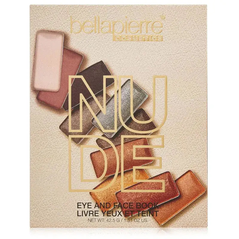 Bellapierre Cosmetics Augen- und Gesichtsbuch - Nude , 42,5 g