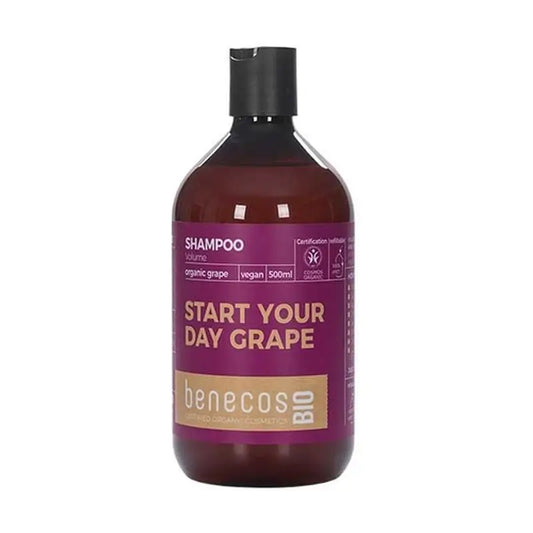 Benecos Grape Volume Shampoo 500ml. Organic Vegan
