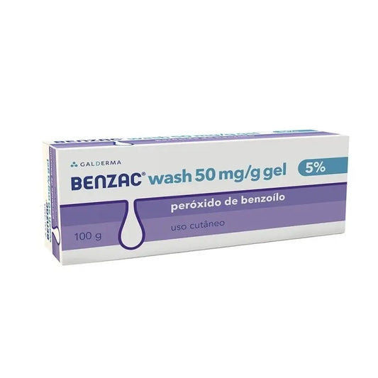 Benzac Wash 50 mg/G Topical Gel 100 g
