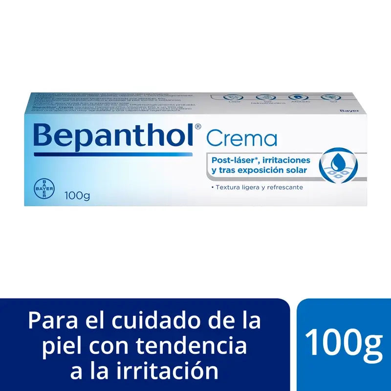 Bepanthol Regenerationscreme für die Zeit nach der Laserbehandlung und Reizung, 100 gr