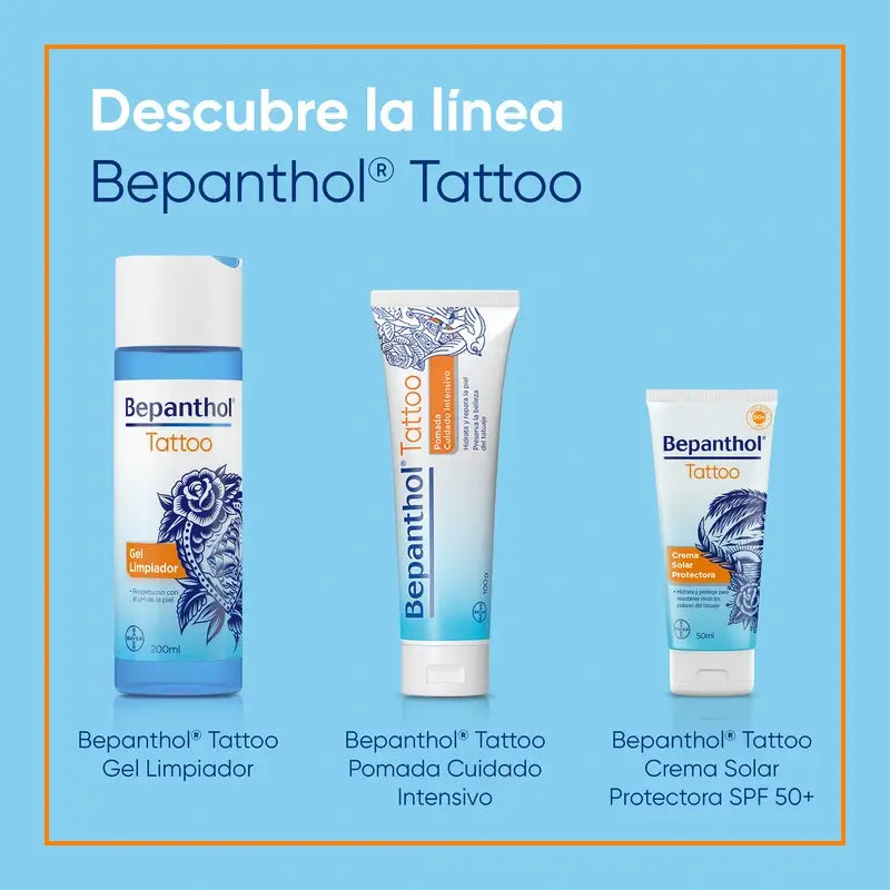 Bepanthol Tattoo-Sonnenschutz SPF50, 50 ml