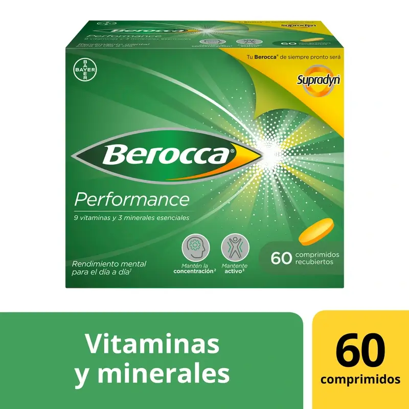 Berocca Leistung, 2X60 Tabletten