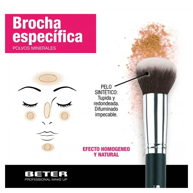 Beter Specific Mineral Powder Brush mit synthetischem Haar
