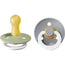BIBS 2 BIBS Colour Round Sage/Cloud Nighttime Soothers 6/18 Months