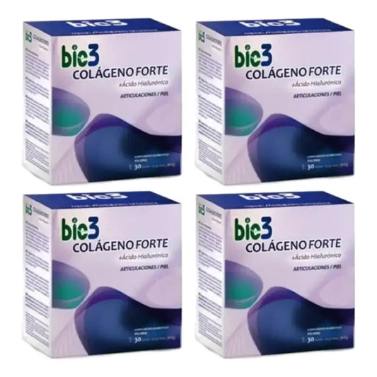 Bio 3 Kollagen + Hyaluronsäure + Magnesium Forte, 4 x 30 Beutel