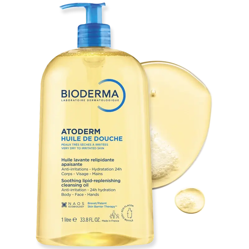 BIODERMA Atoderm Duschöl Packung 2 x 1 Liter