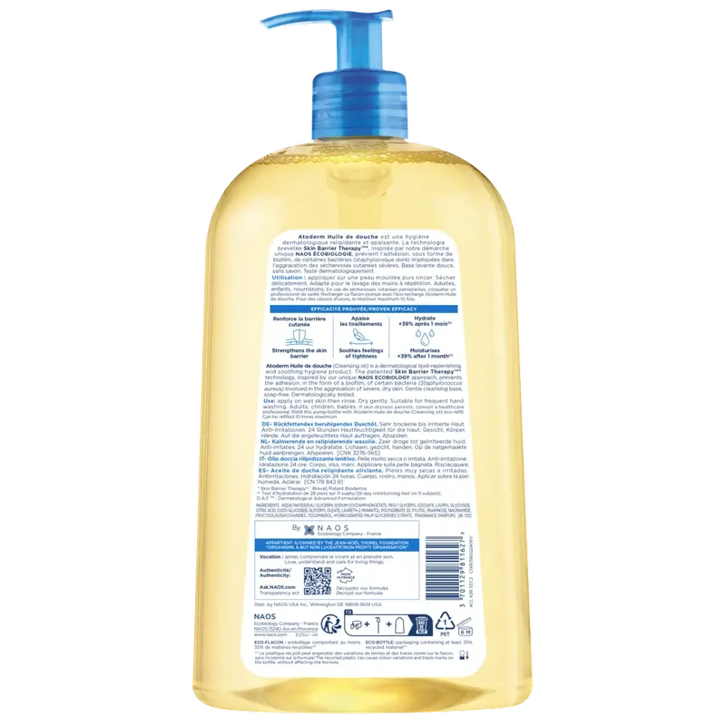 BIODERMA Atoderm Duschöl Packung 2 x 1 Liter