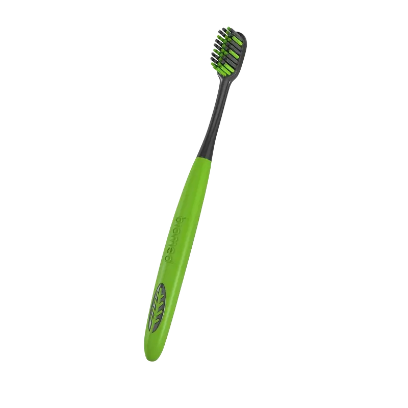Biomed Zahnbürste Schwarz , 1 Stk.