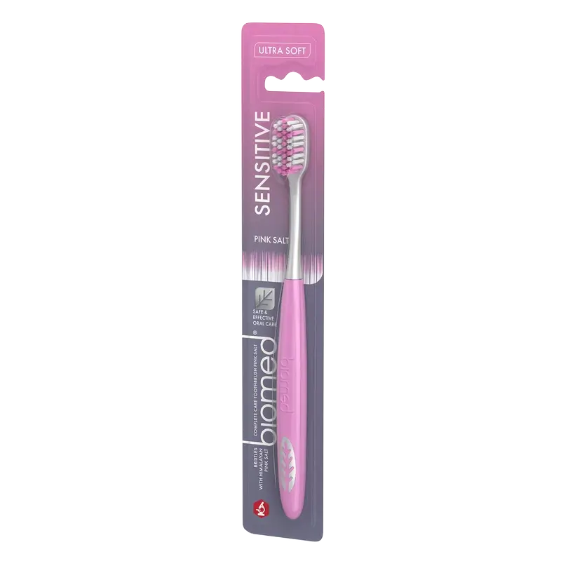 Biomed Complete Care Zahnbürste Pink Salt , 1 Stück