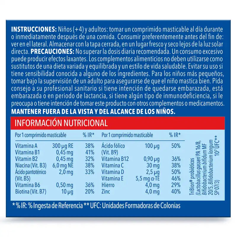 Bion3 Defense Junior Multivitamin Kautabletten, 30 Tabletten
