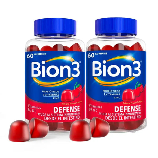 Bion3 Pack Defense Multivitamin, 2x60 gummies