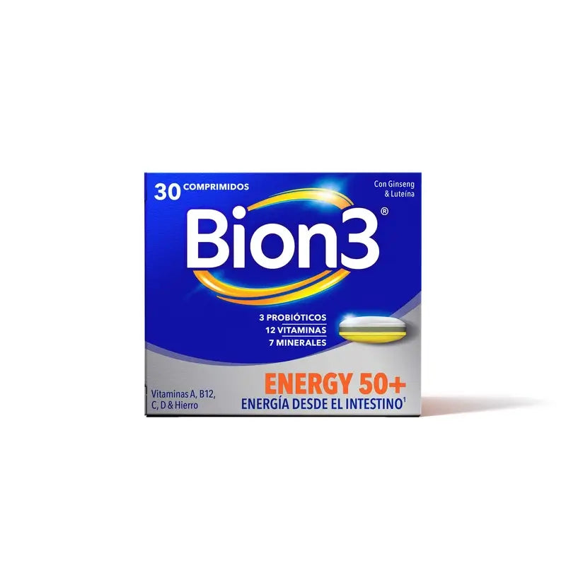 Bion3 Energy 50+ Multivitamine, 30 Tabletten