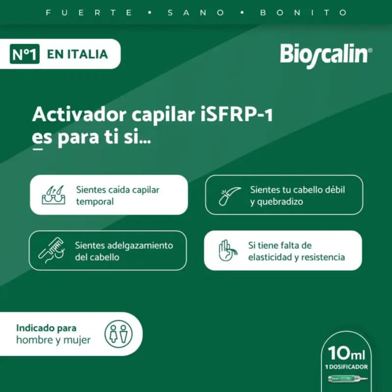 Bioscalin Haaraktivator, 1 Fläschchen, 10 ml