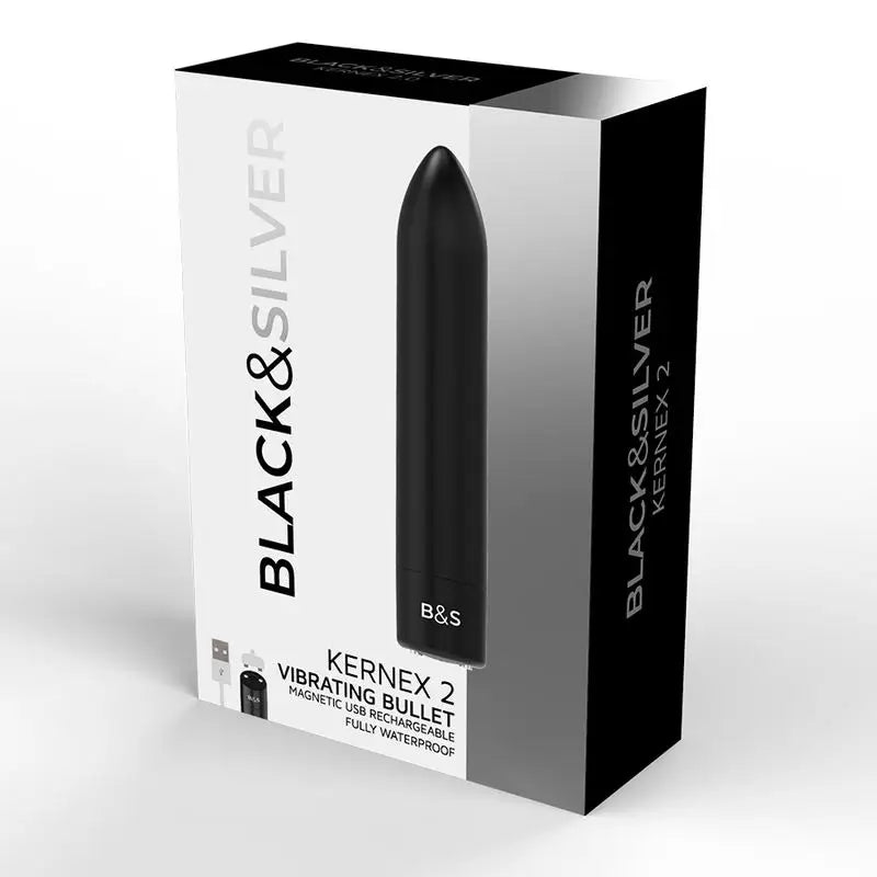 Black&Silver Kernex 2 Vibrationskugel Schwarz