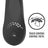 Black&Silver Kean Touch Control Vibrator