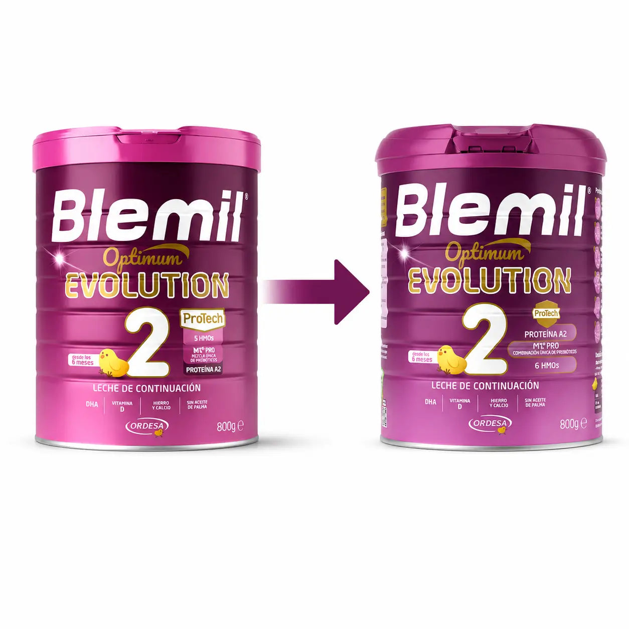 Blemil Optimum Evolution 2 Formel 2, 800g