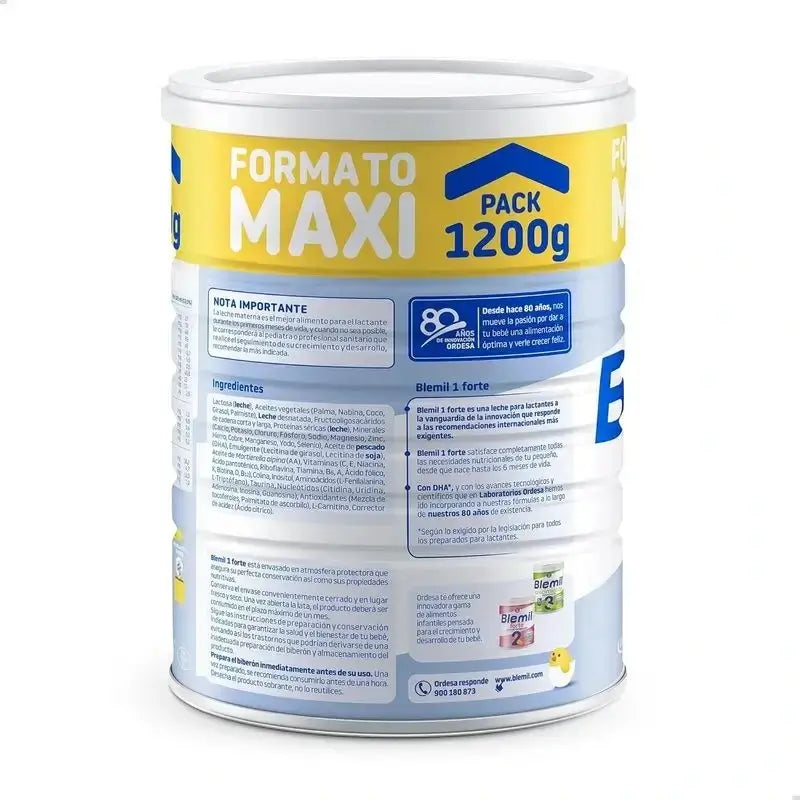 Blemil Plus 1 Forte, Packung 8 x 1200 Gramm