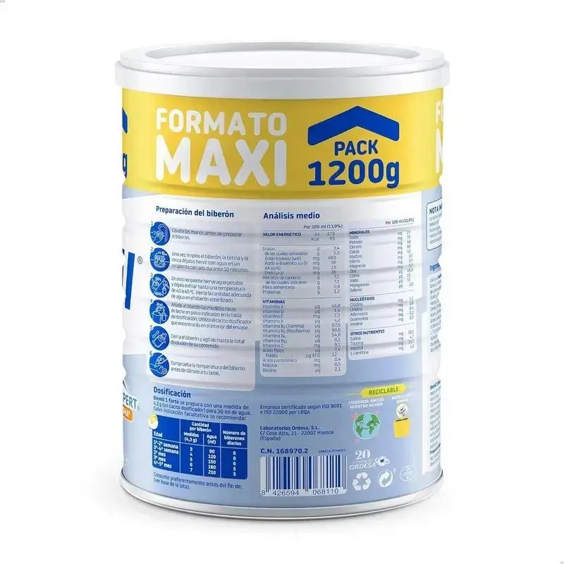 Blemil Plus 1 Forte, Packung 8 x 1200 Gramm
