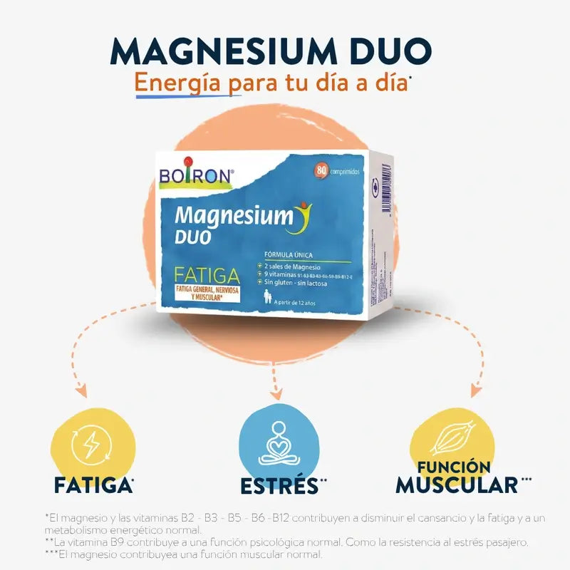 BOIRON Magnesium Duo 80 Tabletten