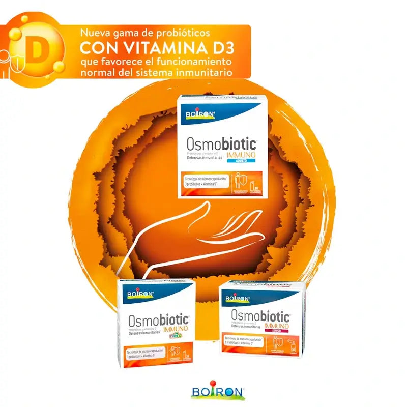 Boiron Osmobiotic Immuno Adult Probiotic, 30 orodispersible Beutel