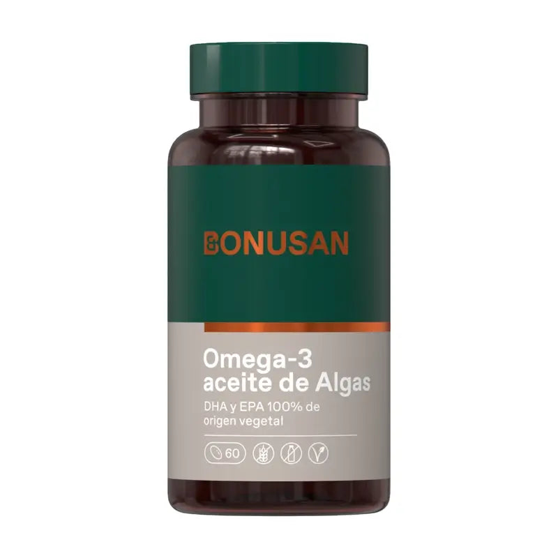 Bonusan Omega-3 Algae Oil , 60 pearls