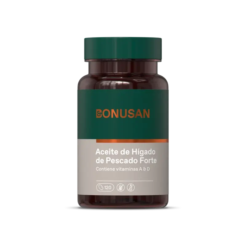 Bonusan Fish Liver Oil Forte , 120 softgels