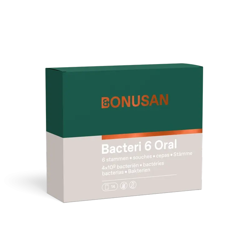 Bonusan Bacteri 6 Zum Einnehmen, 14 Portionsbeutel