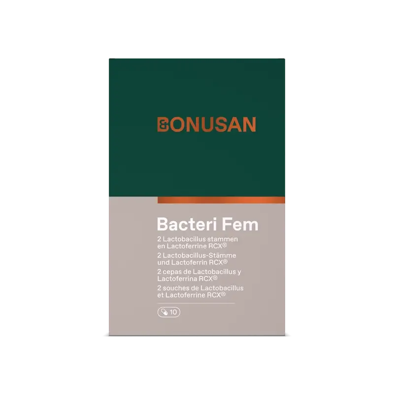 Bonusan Bacteri Fem, 10 capsules